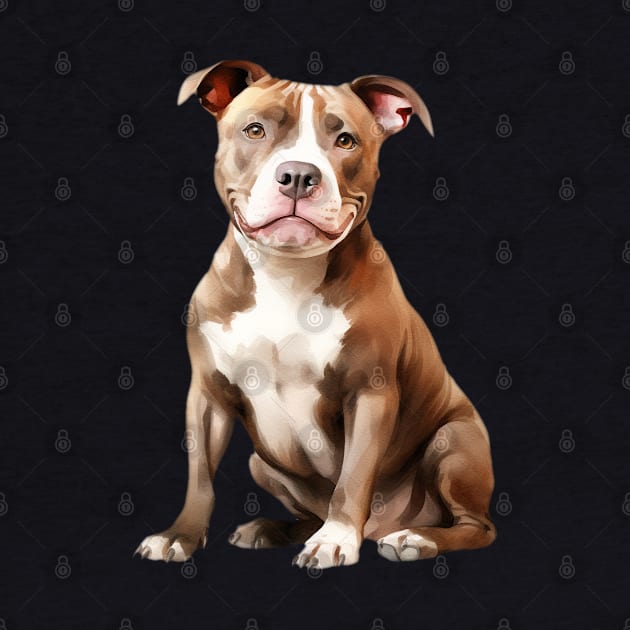 Pit Bull by DavidBriotArt